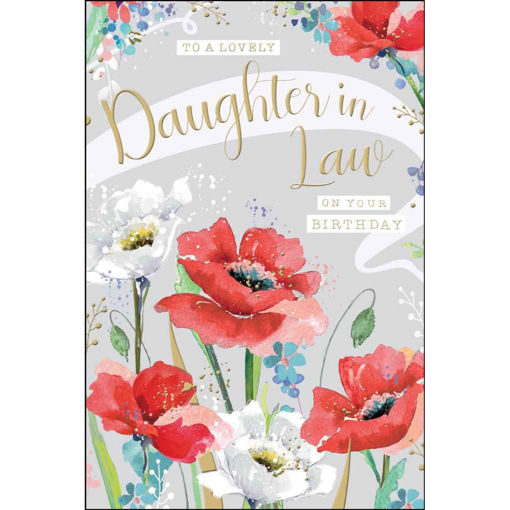 Picture of TO A LOVELY DAUGHTER IN LAW ON YOUR BIRTHDAY